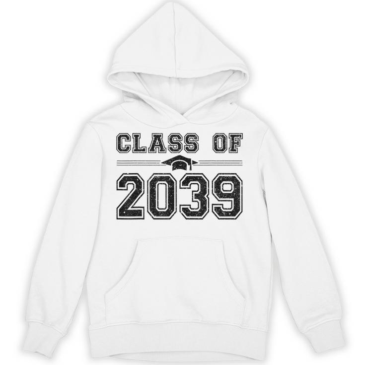 Class Of 2039 Grow With Me First Day Of School Graduation Unisex Hoodie