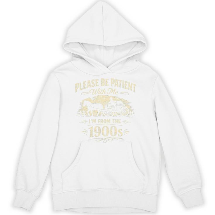 Classic Please Be Patient With Me I'm From The 1900s Premium Tri-Blend Unisex Hoodie