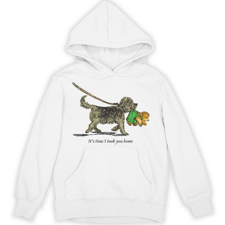 Corduroy Time I Took You Home Teddy Bear Children's Book Unisex Hoodie