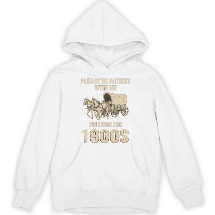 Country Please Be Patient With Me I'm From The 1900s Vintage Premium Tri-Blend Unisex Hoodie