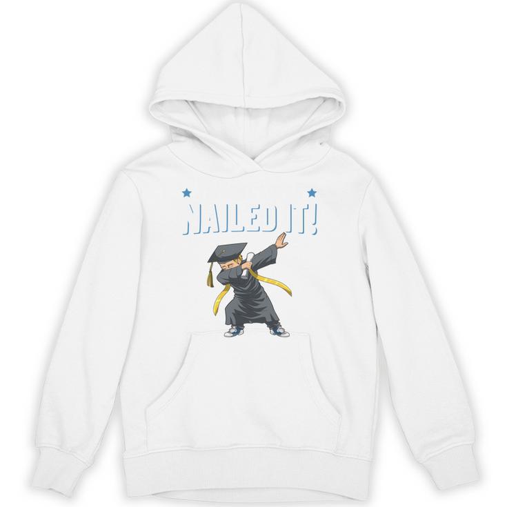 Dabbing Graduation Class Of 2025 Boy Kindergarten Nailed It Unisex Hoodie