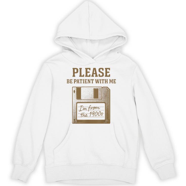 Dad Joke I'm From The 1900s Old Floppy Disk Programmer Unisex Hoodie