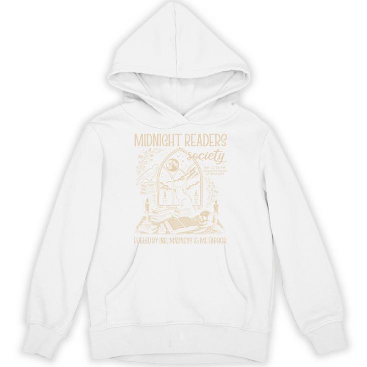 Dark Romance Book Lover Midnight Reading Readers Society Unisex Hoodie