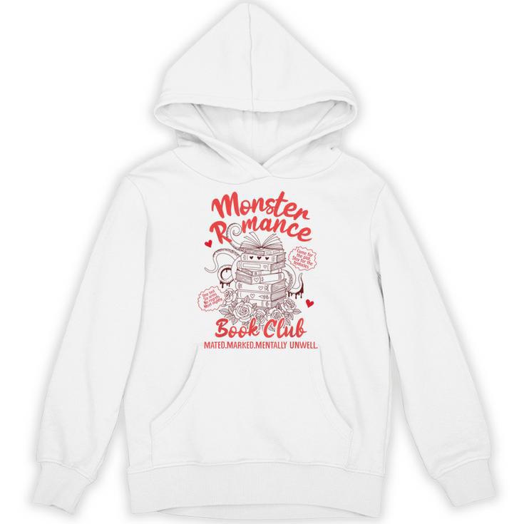 Dark Romance Reader Reading Monster Romance Book Club Unisex Hoodie