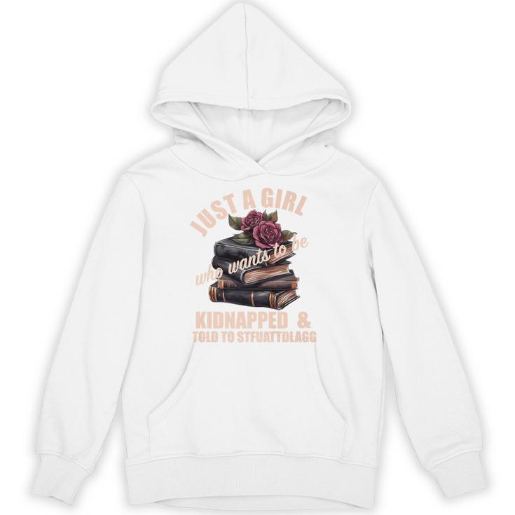 Dark Romance Women Told To STFUATTDLAGG Smutt Book Merch Premium Unisex Hoodie