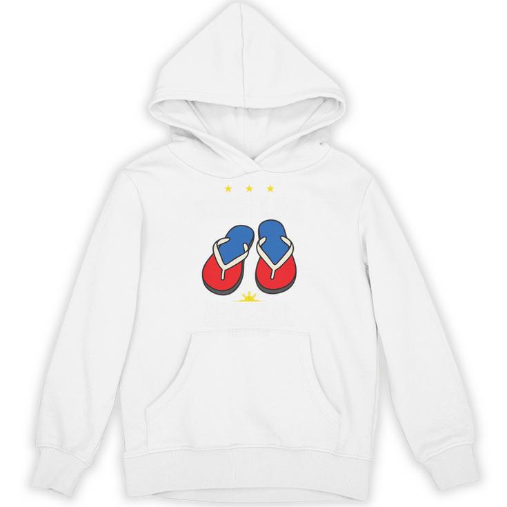Discipline Arsenal Pinoy Nostalgia Filipino Tsinelas Premium Tri-Blend Unisex Hoodie