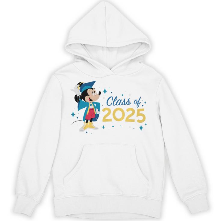 Disney Mickey Mouse Cap & Gown '25 Graduation Class Of 2025 Premium Tri-Blend Unisex Hoodie