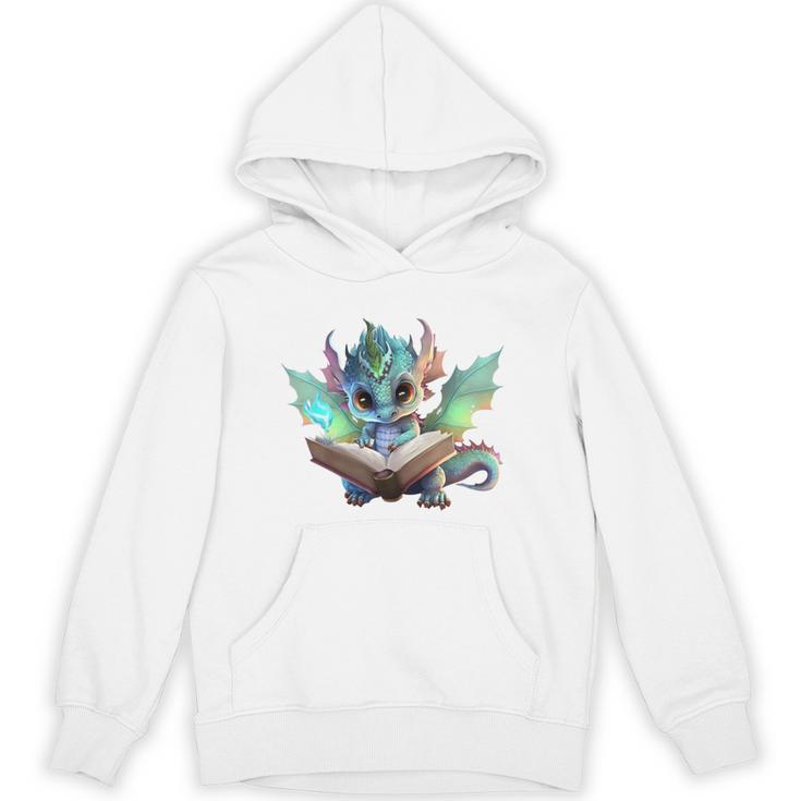 Easily Distracted By Dragon And Books Introvert Shirt Unisex Hoodie