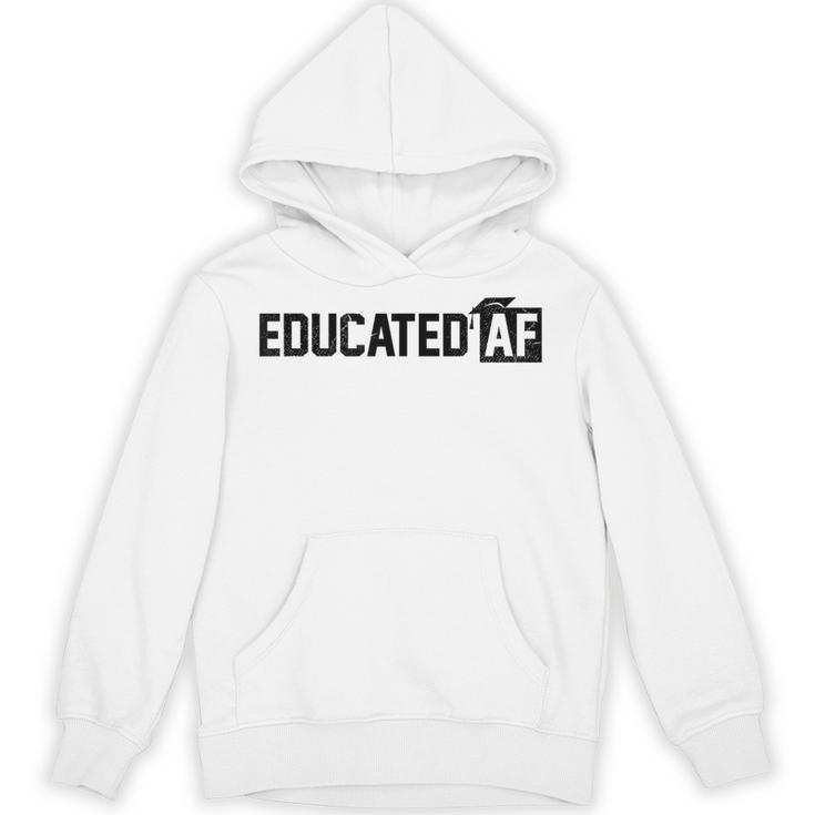 Educated Af Graduation T Shirt Unisex Hoodie