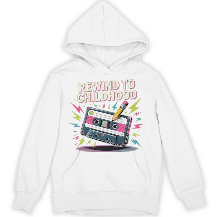 Elder Millennials Embracing 90s Rewind Nostalgia Vibes Premium Unisex Hoodie