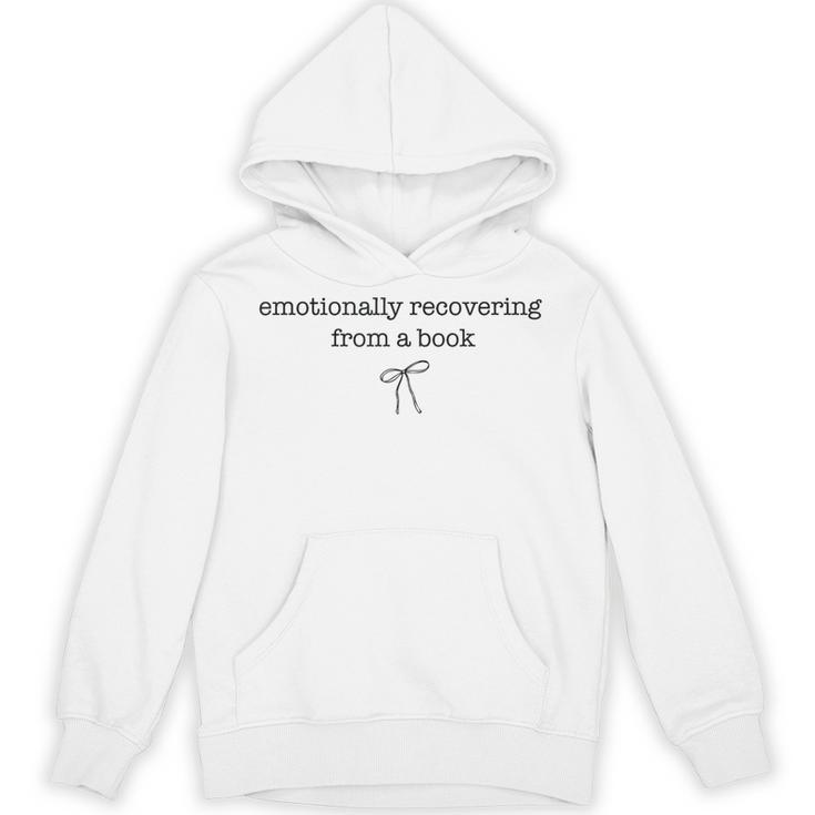 Emotionally Recovering From a Book Subtle Book Lover Unisex Hoodie