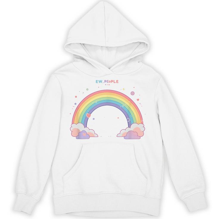 Ew People Antisocial Introvert Kawaii Sarcastic Unisex Hoodie
