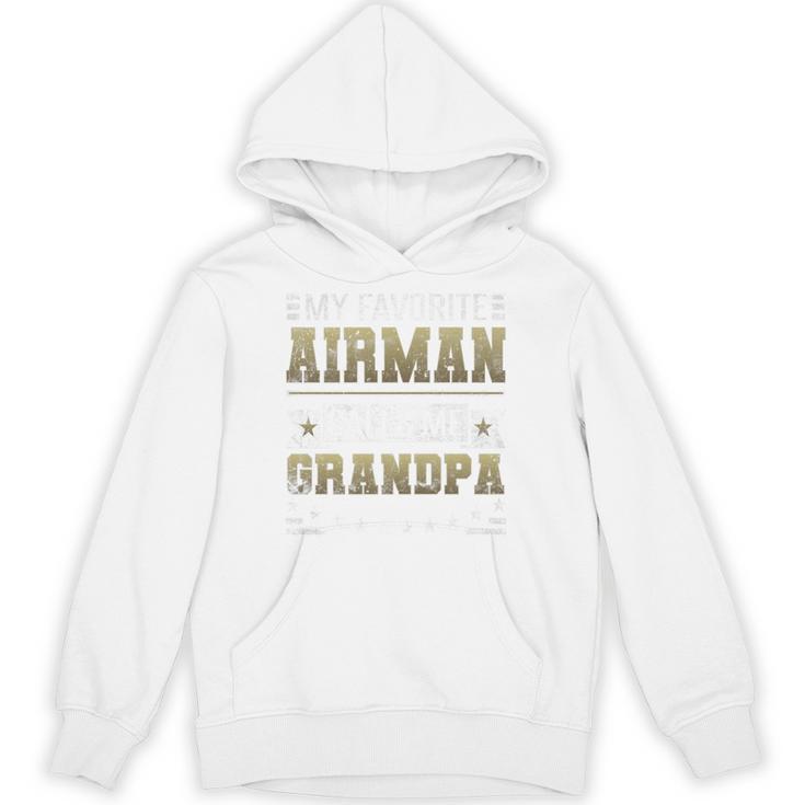 My Favorite Airman Calls Me Grandpa Airman Graduation Premium Unisex Hoodie