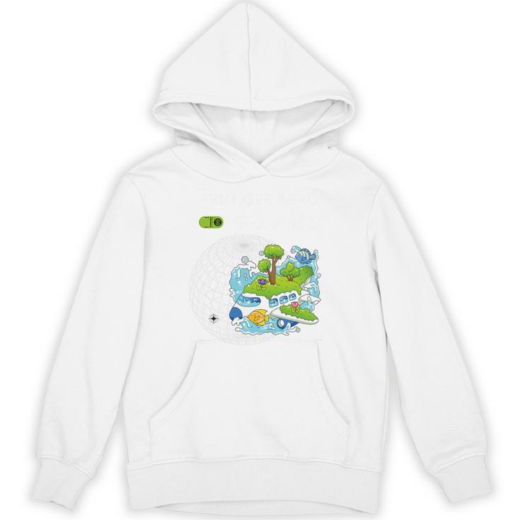 Frutiger Aero Y2K Fashion Trends Statement Piece Tech Orbite Premium Tri-Blend Unisex Hoodie