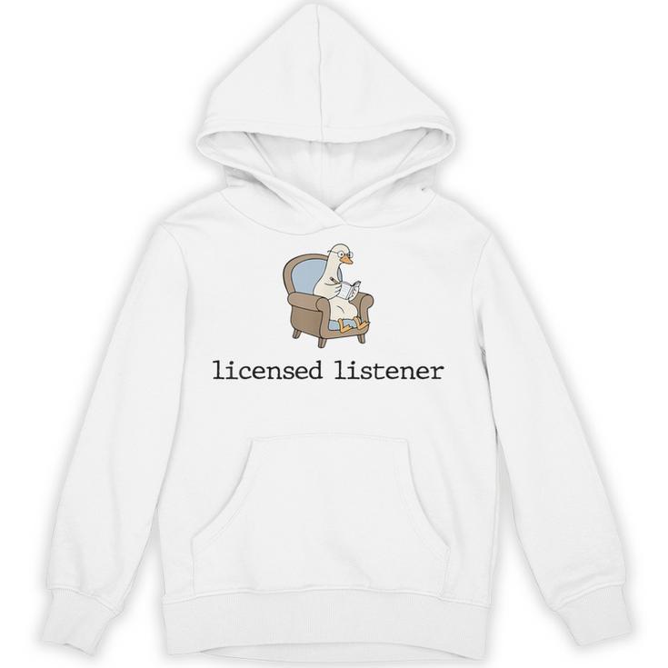 Goose Licensed Listener Psychology School Graduation Unisex Hoodie