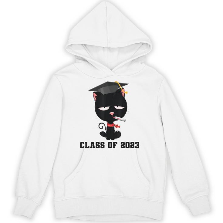 I Graduated Class Of2023  Cat Graduation Unisex Hoodie