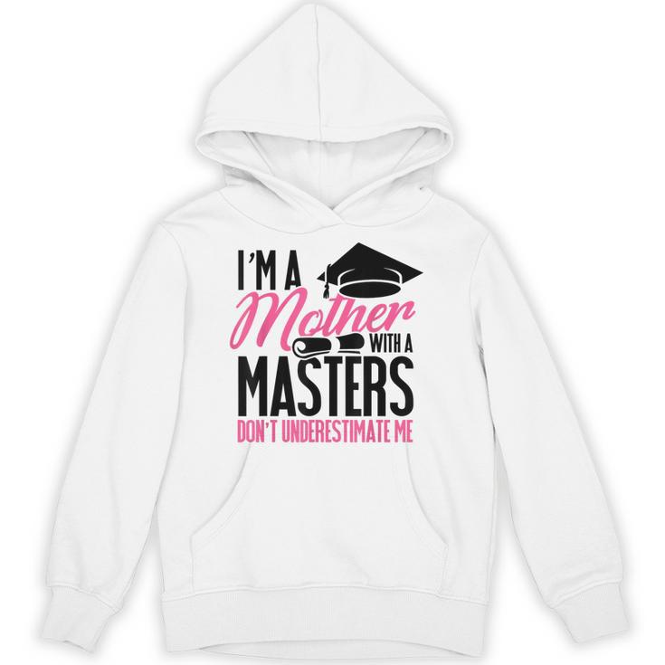 Graduation T Shirt For Mom Mother With A Master's Degree Tee Unisex Hoodie