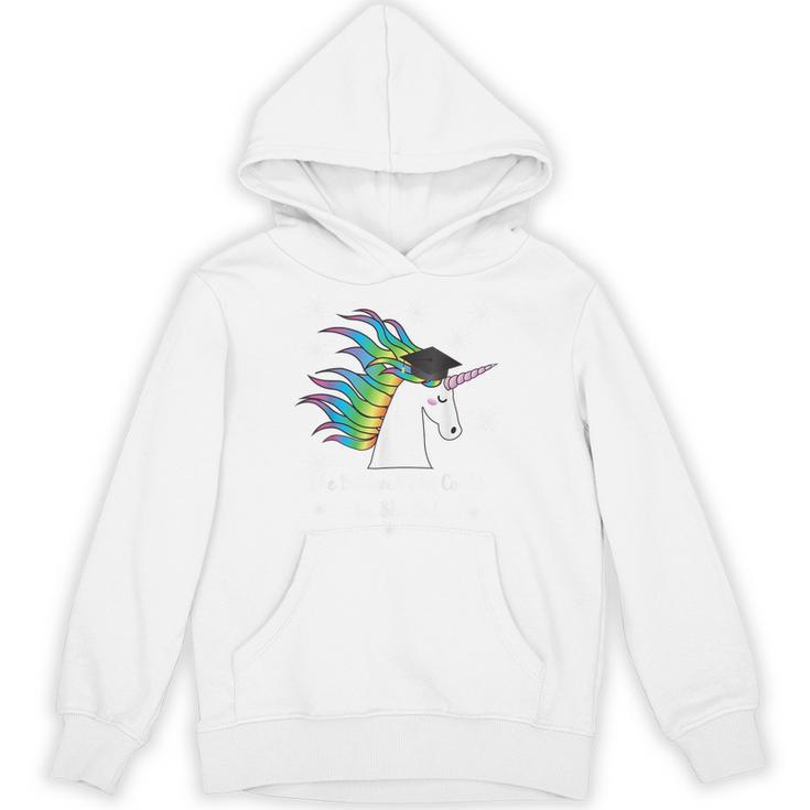 Graduation Unicorn Shirt She Believed Did School 2017 Unisex Hoodie