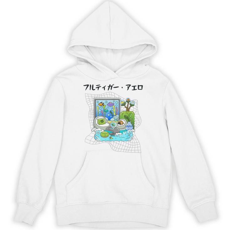 Grass Fun UI UX Er Computer Retro Fish Frutiger Aero Unisex Hoodie
