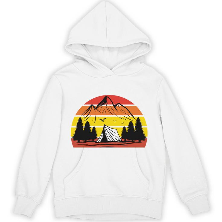 I Hate People That's Why I Camp Camper Meme Introvert Unisex Hoodie