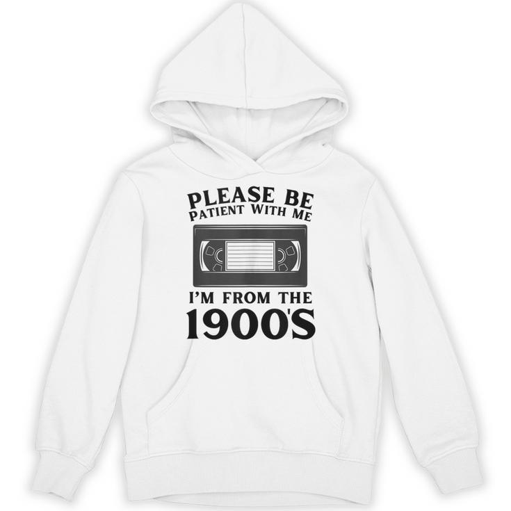 Over The Hill Please Be Patient I'm From The 1900s VHS Unisex Hoodie