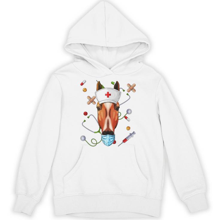 Horse Nurse RN ER Nursing School Graduation Unisex Hoodie