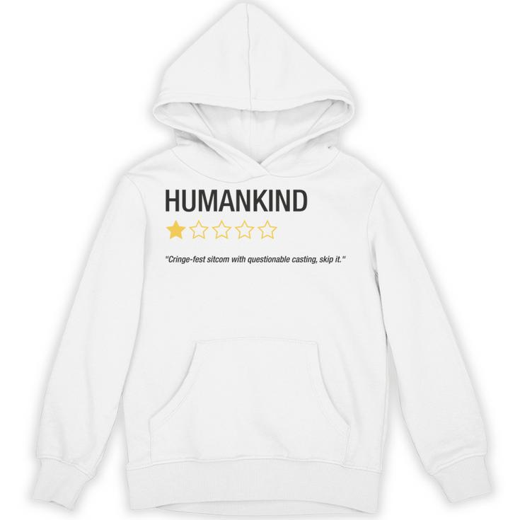Humankind One Star Introvert People Rating Unisex Hoodie