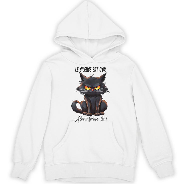 Humor Provocateur Sarcasm Closes The Silence Introvert Chat Unisex Hoodie