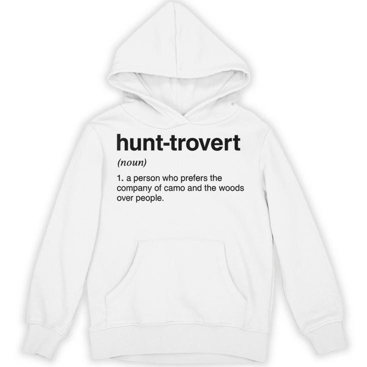 Hunt-Trovert Hunting Camo Woods Introvert Unisex Hoodie