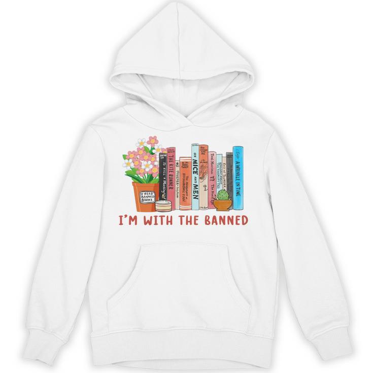 I'm With The Banned Books – Book Lover Librarian Reading Unisex Hoodie