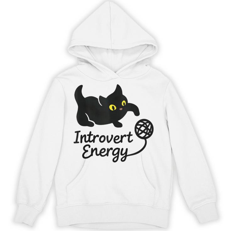 Introvert Energy Cat Love Cat Meme Unisex Hoodie Introvert Energy Cat Love Cat Meme Unisex Hoodie