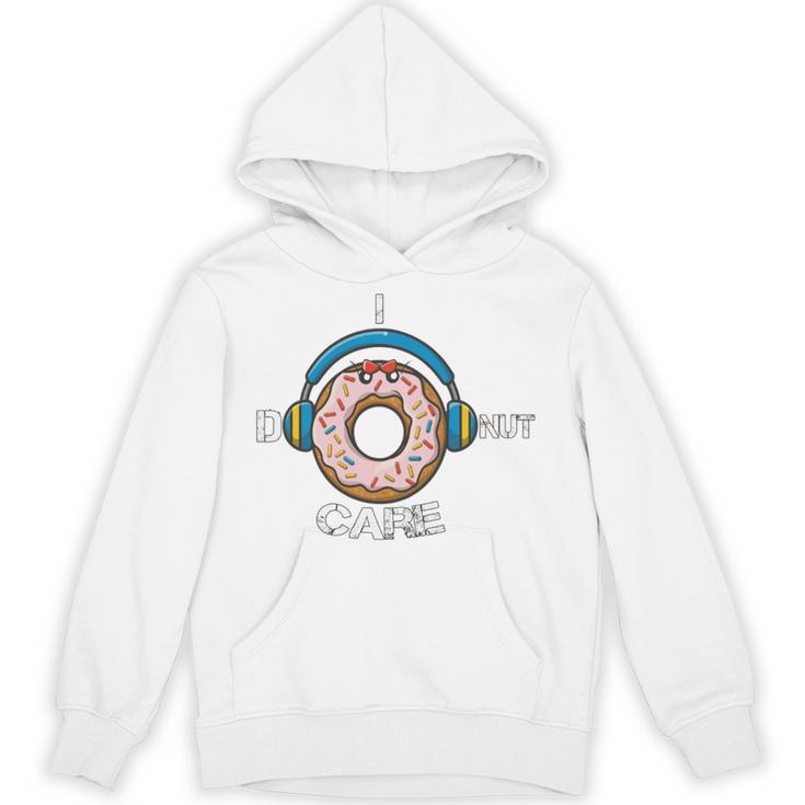 Introvert Music Lover Donuts Sarcastic Unisex Hoodie