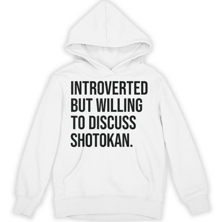 Introverted Shotokan Karate Introvert Unisex Hoodie