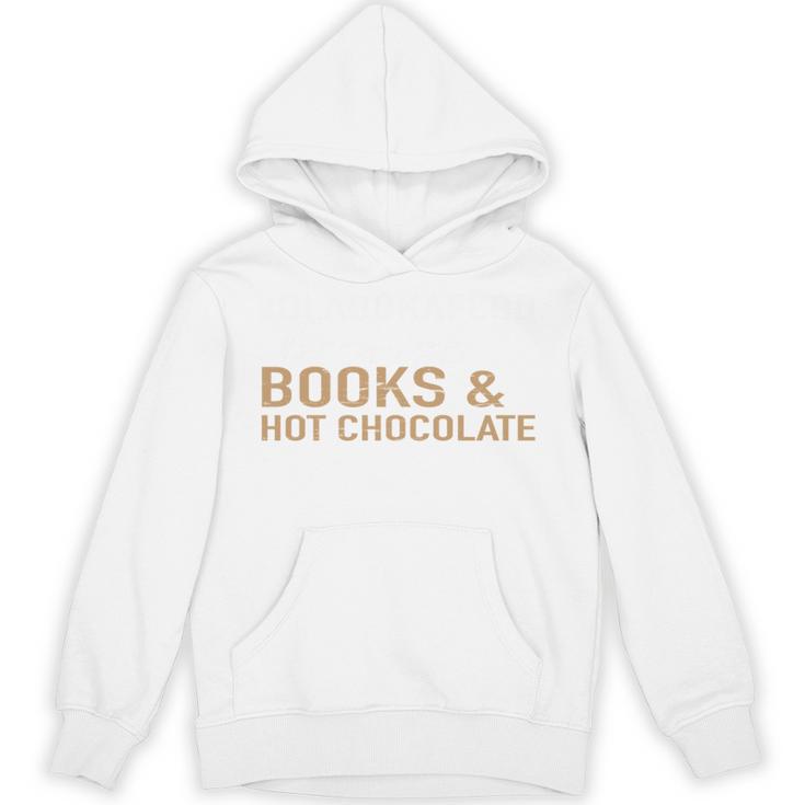 Jolabokaflod Because Books And Hot Chocolate  T-Shirt Unisex Hoodie