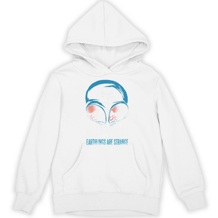 Keep Calm Earthlings Are Strange Alien Introvert Unisex Hoodie