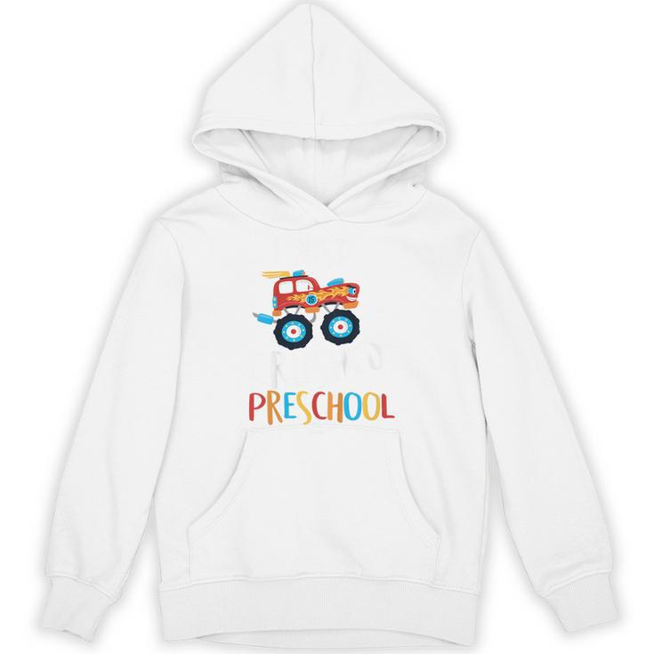 Kids I Just Crushed Preschool Monster Graduation Pre-K Shirt Unisex Hoodie