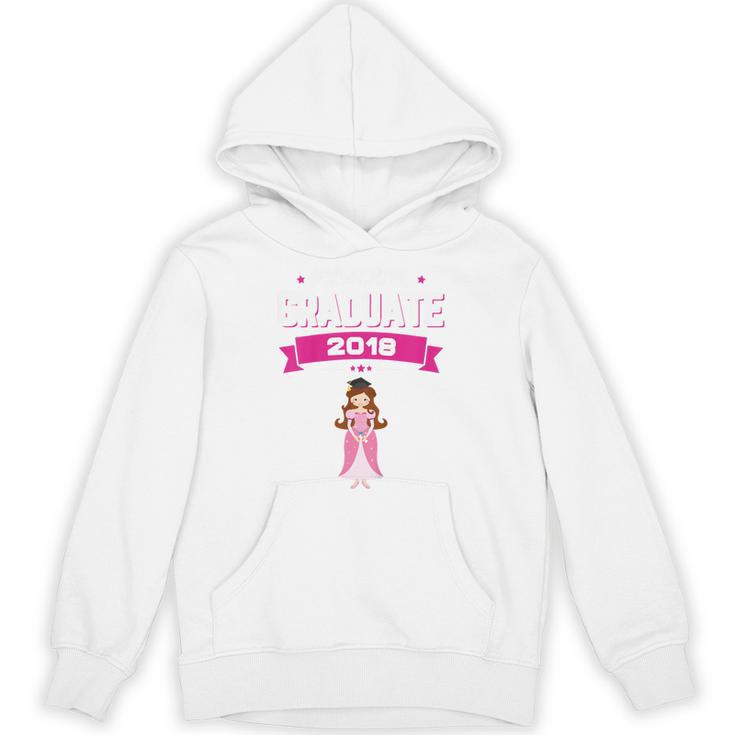 Kids Princess Girl Preschool Graduate 2018 Graduation Pre-K Unisex Hoodie