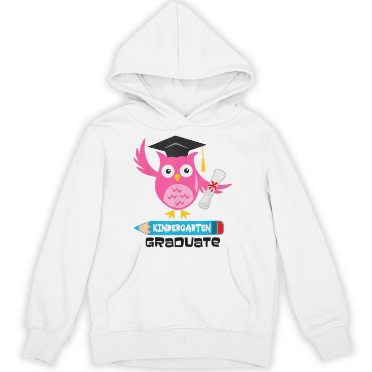 Kindergarten Graduation Tee Shirt Pink Owl T-Shir Unisex Hoodie