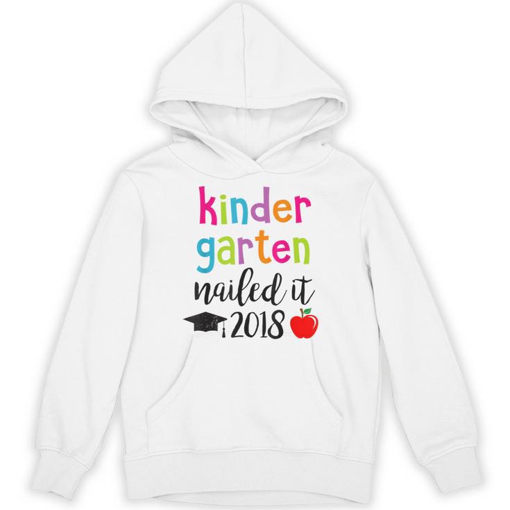 Kindergarten Nailed It 2018 Class Graduation T-Shirt Unisex Hoodie