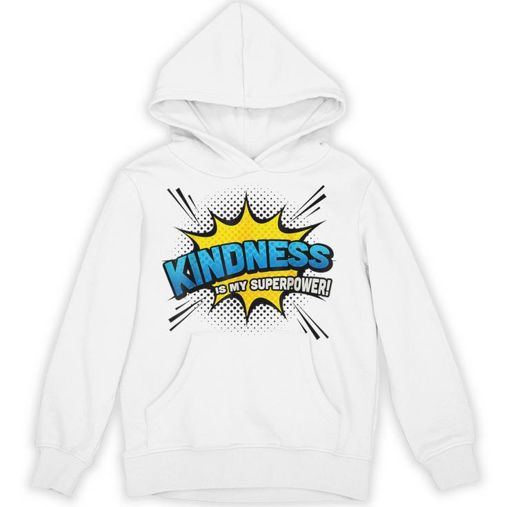 Kindness Is My Superpower Retro Comic Book T-Shirt Unisex Hoodie