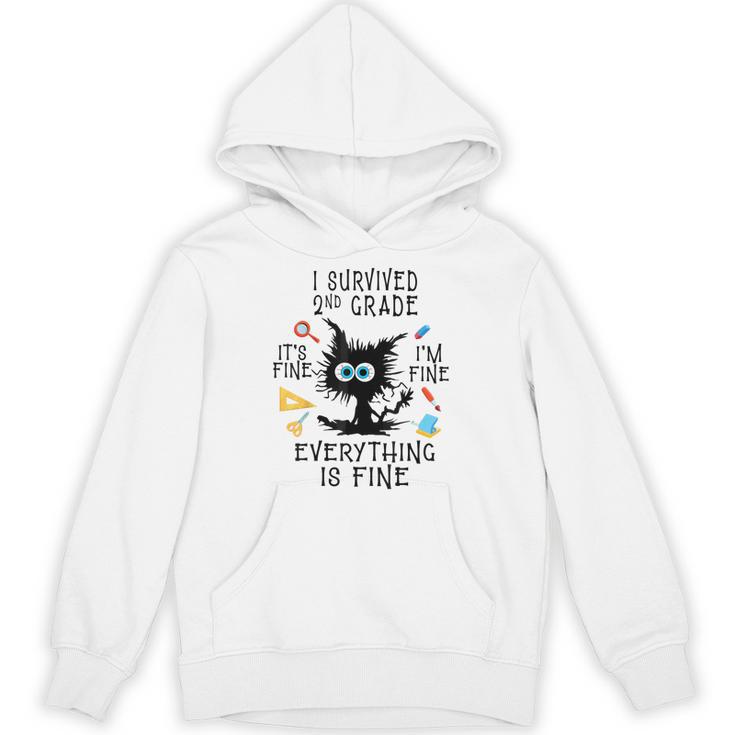 Last Day Of School Student Graduation I Survived 2nd Grade Unisex Hoodie
