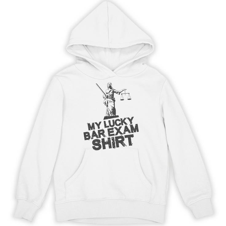 Law School Graduation My Lucky Bar Exam Shirt Lawyer Unisex Hoodie