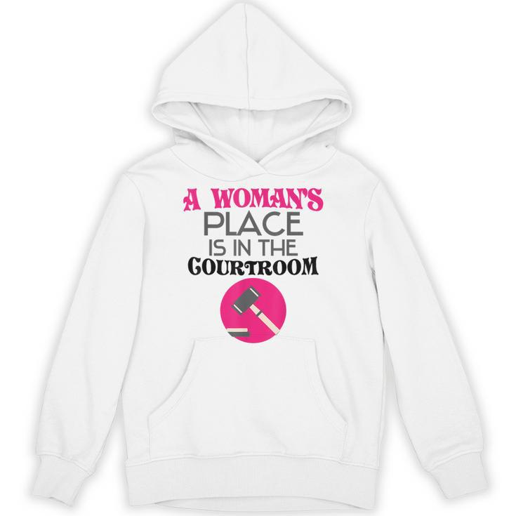 Lawyer Attorney Law School Graduation Female Women Unisex Hoodie