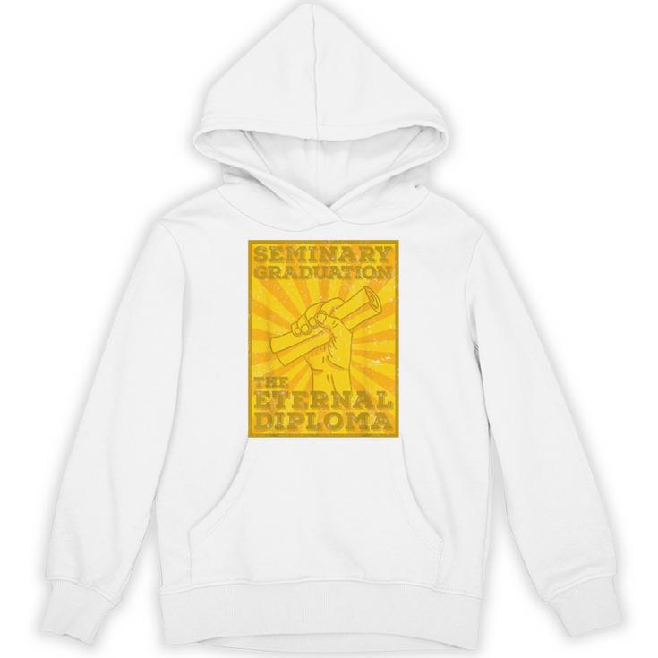 LDS Mormon Seminary Graduation Eternal Diploma Shirt Unisex Hoodie