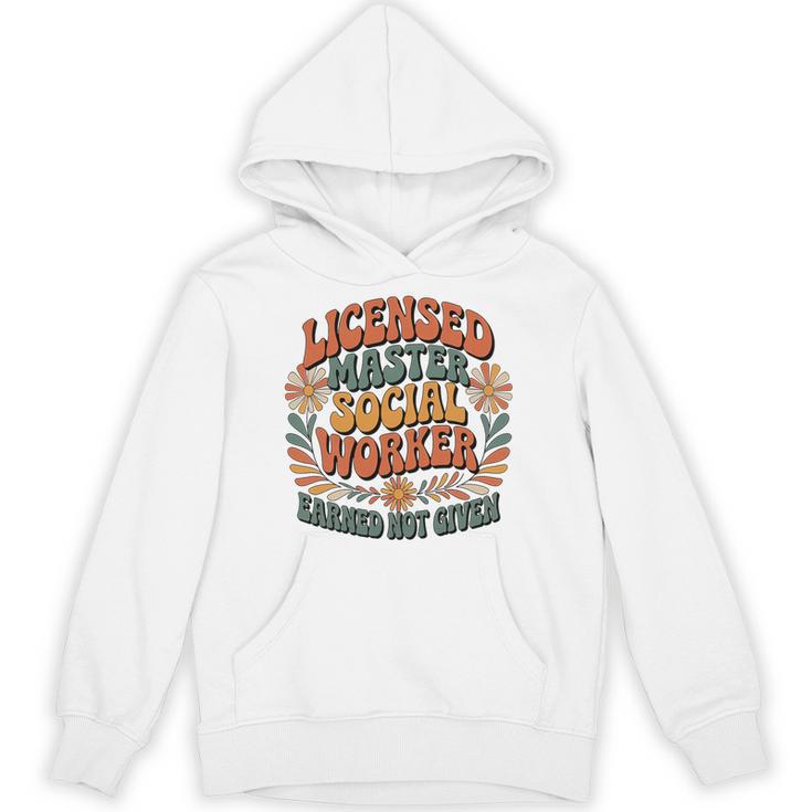Licensed Social Worker Masters MSW LMSW Graduation 2026 Premium Tri-Blend Unisex Hoodie
