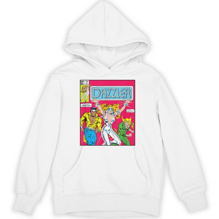 Marvel Universe Classic Dazzler Vintage Comic Book Cover Unisex Hoodie
