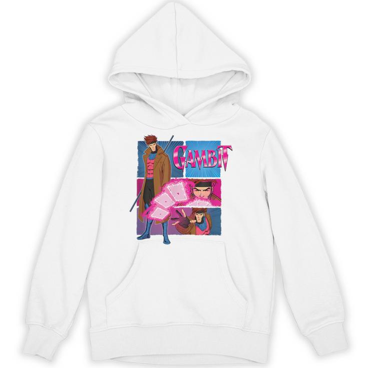 Marvel X-Men '97 Vintage Classic Gambit Comic Book Panels Unisex Hoodie