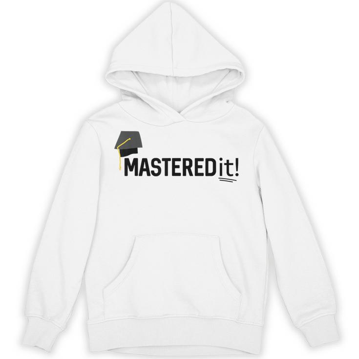 Masters Degree Graduation For Him Her Diploma T-Shirt Unisex Hoodie