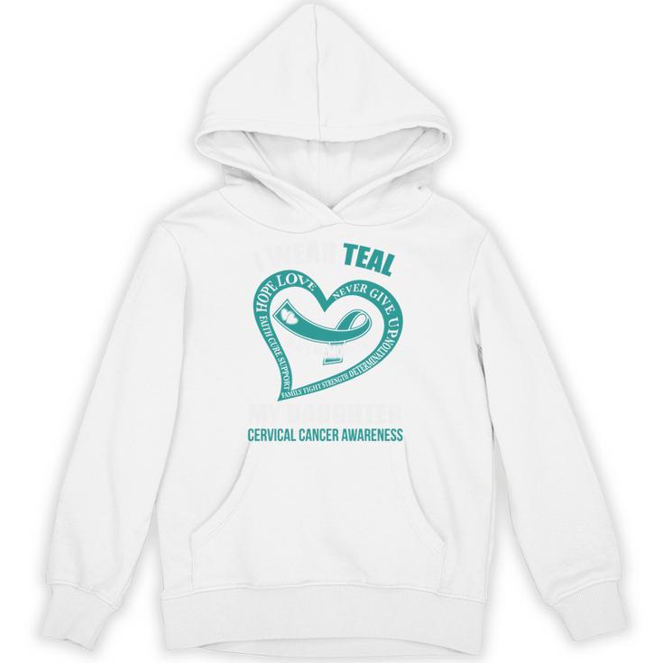 In My Memory Of My Daughter CERVICAL CANCER AWARENESS Unisex Hoodie