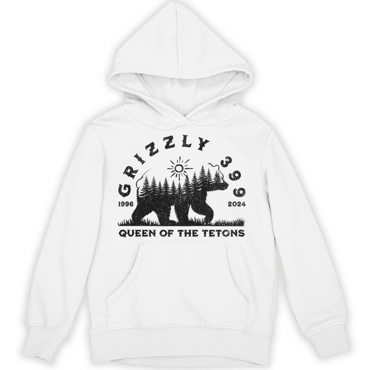 Memory Grizzly 399 1996 2024 Queen Of The Tetons Bear Lovers Unisex Hoodie